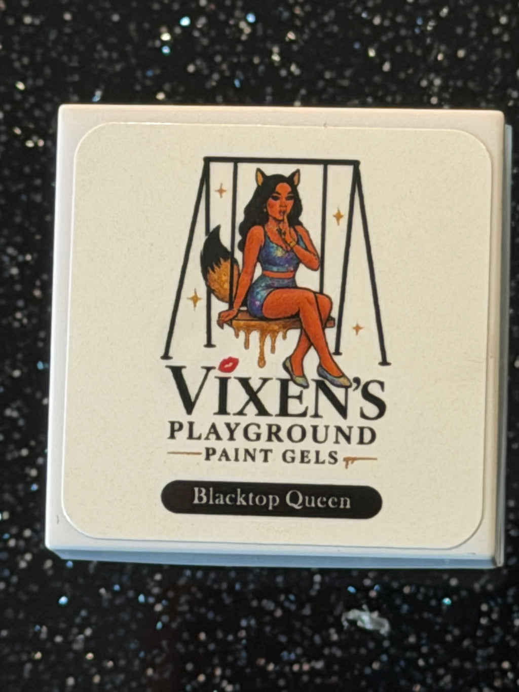 👑Blacktop Queen👑Black Paint Gel