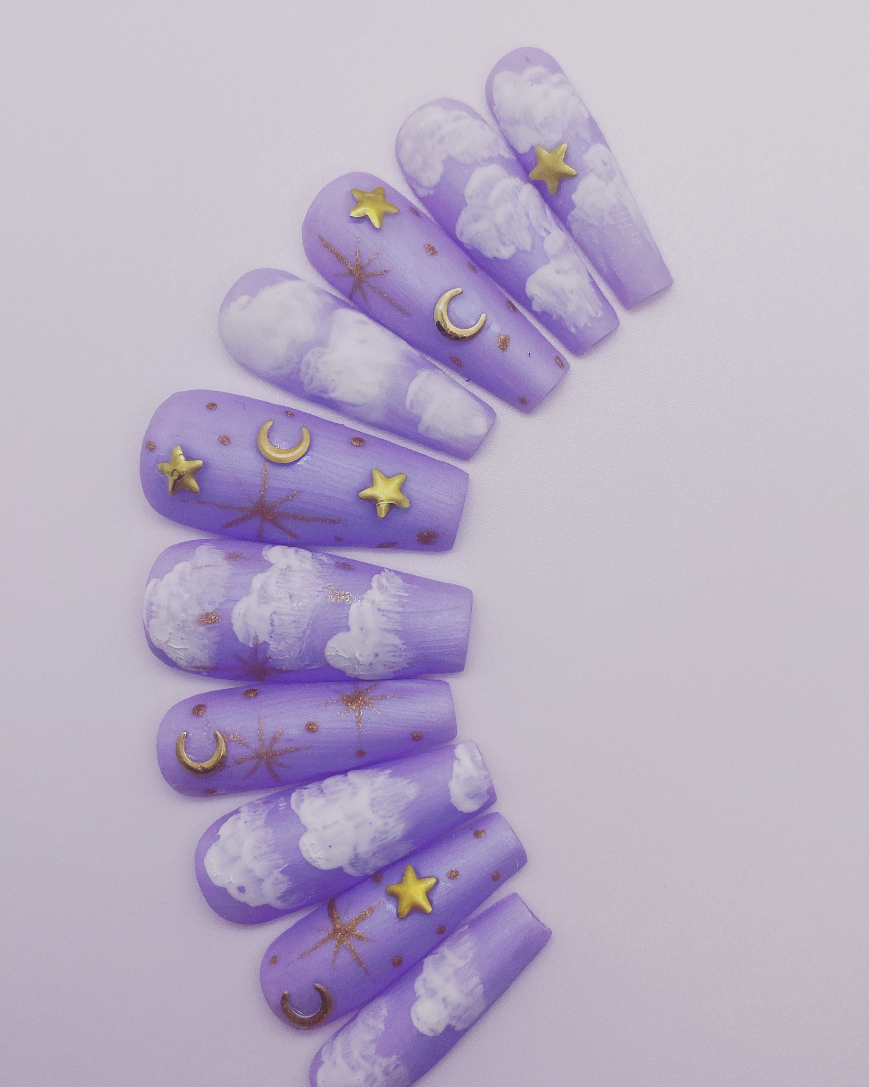 Purple Clouds 🌧️