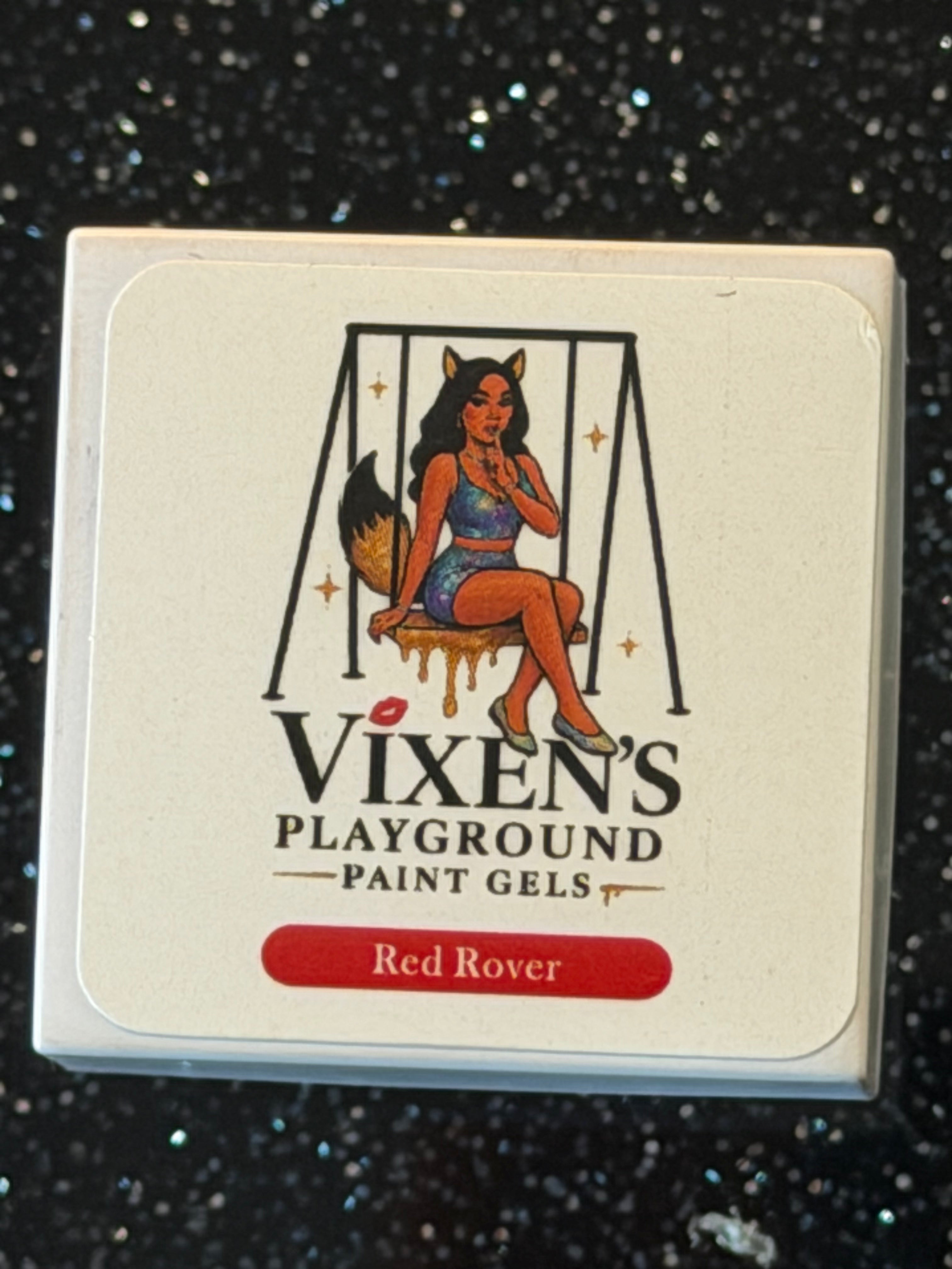 ❤️Red Rover Paint Gels Orange Red