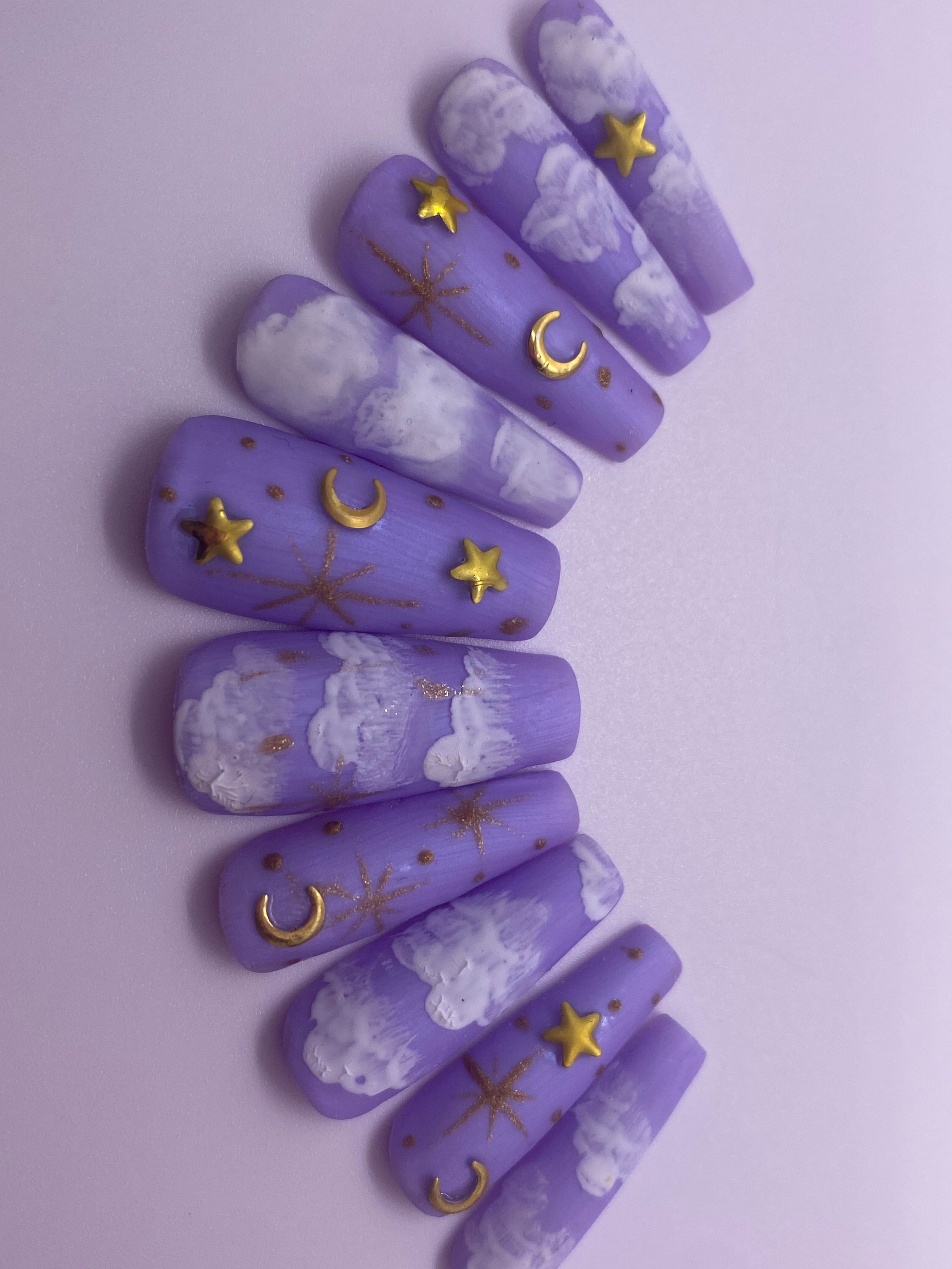 Purple Clouds 🌧️