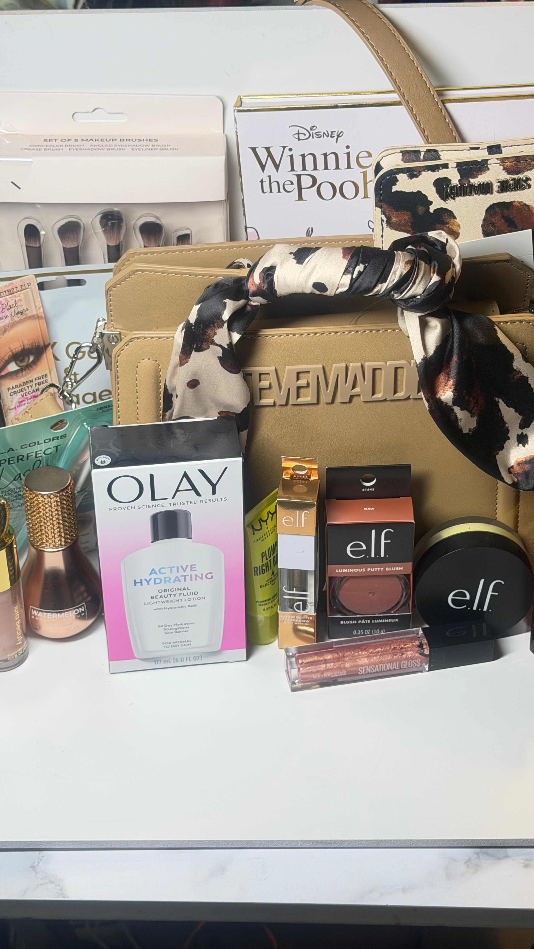 Tan Cow 🐄 Purse Bundle